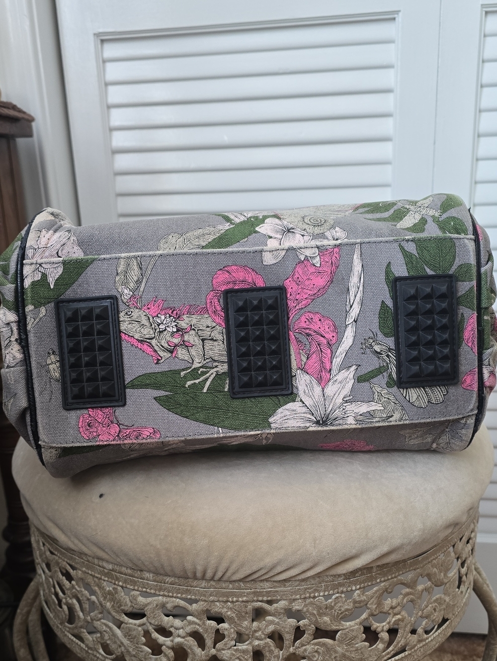 Fox Racing Y2k Canvas Boston Style Handbag - Picture 9 of 16
